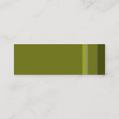 第0010を縞で飾ります スキニー名刺 (裏面)