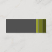 第0011を縞で飾ります スキニー名刺 (裏面)