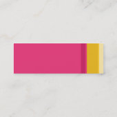 第0044を縞で飾ります スキニー名刺 (裏面)