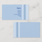 第0117を縞で飾ります 名刺 (正面/裏面)