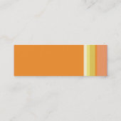 第0142を縞で飾ります スキニー名刺 (裏面)