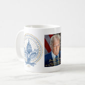 第1および第2期第1期印章ドナルド・トランプ コーヒーマグカップ (正面左)
