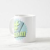 第1お母さんの母の日のマグ コーヒーマグカップ (正面左)