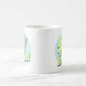 第1お母さんの母の日のマグ コーヒーマグカップ (中央)