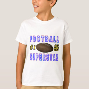 第1すべてのプロ・フットボールのスーパースター Tシャツ