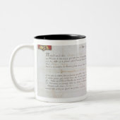 第1の下で作成される高潔の法令 ツートーンマグカップ (左)