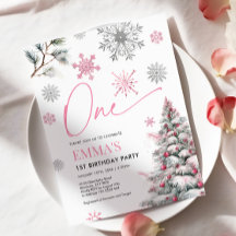 第1の誕生日招待状、ウィンターワン誕生日