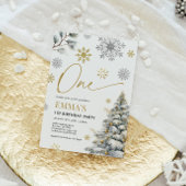 第1の誕生日招待状、ウィンターワン誕生日 招待状