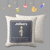 第1の誕生日第1ののまわりに太陽の軌道! クッション