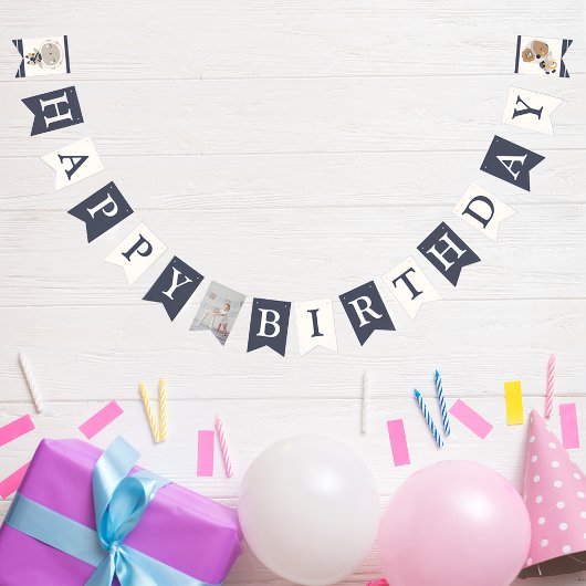 第1の誕生日第1ののまわりに太陽の軌道! バンティングフラッグ