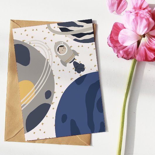 第1の誕生日第1ののまわりに太陽の軌道！ 招待状