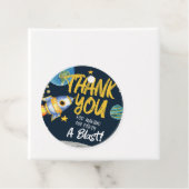 第1の誕生日、宇宙誕生日、ブラストオフギフトラベル フェイバータグ (インサイチュ)