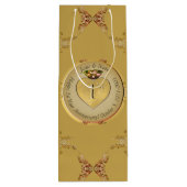 第1または50thゴールデンオークル抱き枕 ワインギフトバッグ (裏面)