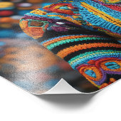 第1アンドロイドブラック女性プレミアムフォトアートプリント フォトプリント (角)