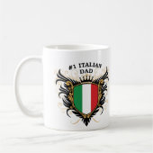 第1イタリアンなパパ コーヒーマグカップ (左)