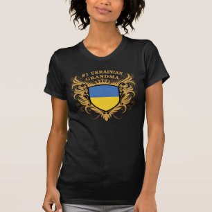 第1ウクライナの祖母 Tシャツ