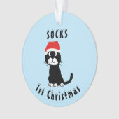 第1クリスマス オーナメント (正面)