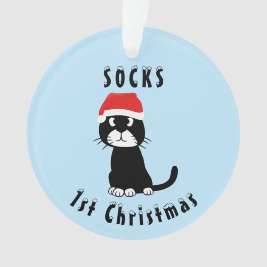 第1クリスマス オーナメント (正面)