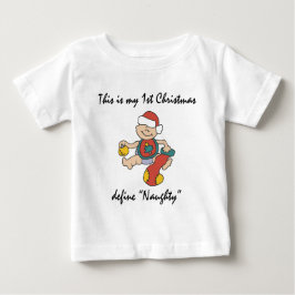 第1クリスマス ベビーTシャツ