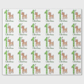 第1クリスマス ラッピングペーパー (フラット)