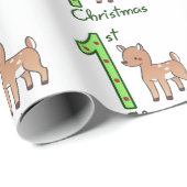 第1クリスマス ラッピングペーパー (ロールコーナー)