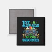 第1グレードのロック解除されたビデオゲーム新学期 マグネット (正面/裏面)