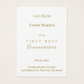 第1コミュニオングリーンリース記憶カード (裏面)