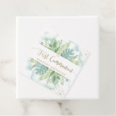 第1コミューニオングリーン&ブルーグリーンウォーター色 フェイバータグ (インサイチュ)