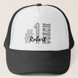 第1コーチ白黒A01 キャップ