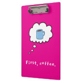第1コーヒーマゼンタ クリップボード (左)