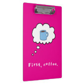 第1コーヒーマゼンタ クリップボード (右)