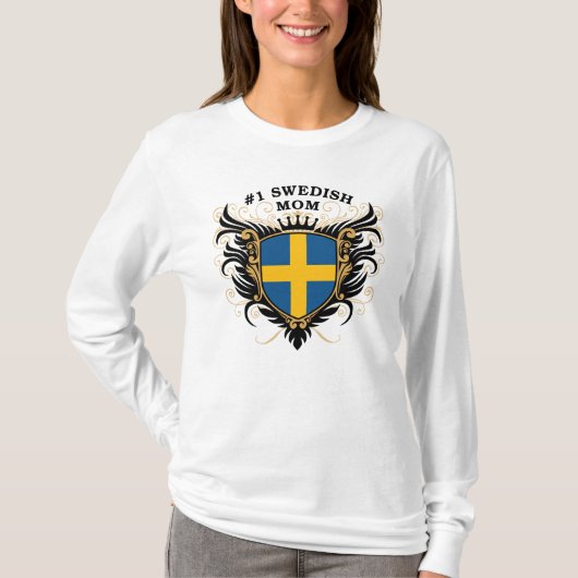 第1スウェーデンのお母さん Tシャツ (正面)