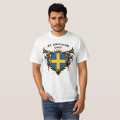 第1スウェーデンのパパ Tシャツ (正面フル)