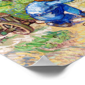 第1ステップ（ミレットの後）ヴィンセント・ヴァン・ゴッホ・アート ポスター (角)