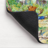 第1ステップ(ミレットの後)ヴィンセント・ヴァン・ゴッホ・アート マウスパッド (コーナー)