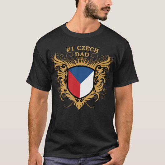 第1チェコのパパ Tシャツ (正面)