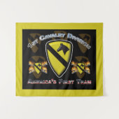 第1チーム第1騎兵師団 タペストリー (正面(横))