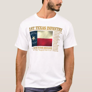 第1テキサス州の歩兵(BA2) Tシャツ