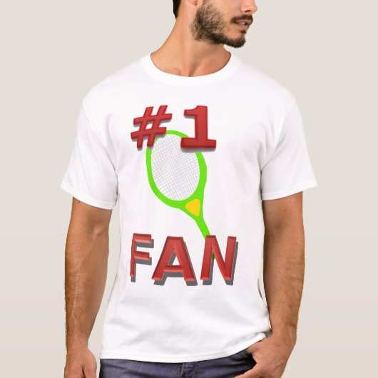 第1テニスファン Tシャツ (正面)