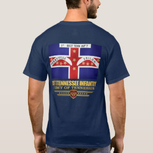 第1テネシー州の歩兵 Tシャツ