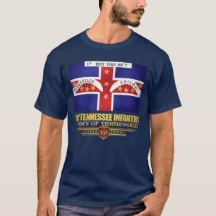 第1テネシー州の歩兵 Tシャツ