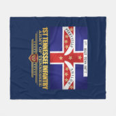 第1テネシー歩兵 フリースブランケット (正面(横))