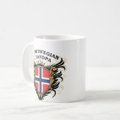 第1ノルウェーの祖父 コーヒーマグカップ (正面左)