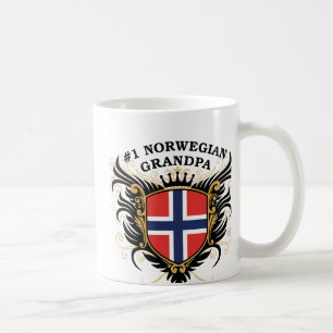第1ノルウェーの祖父 コーヒーマグカップ