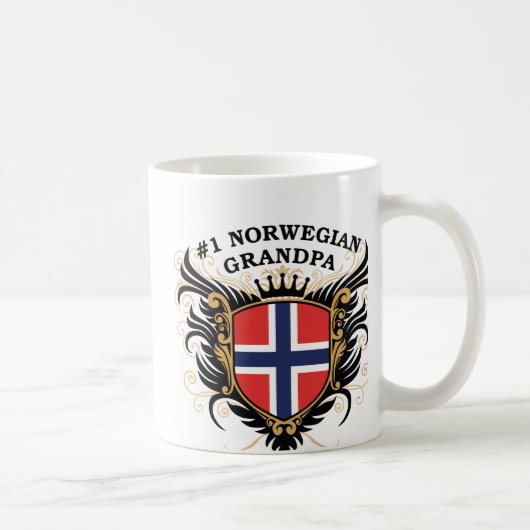 第1ノルウェーの祖父 コーヒーマグカップ (右)