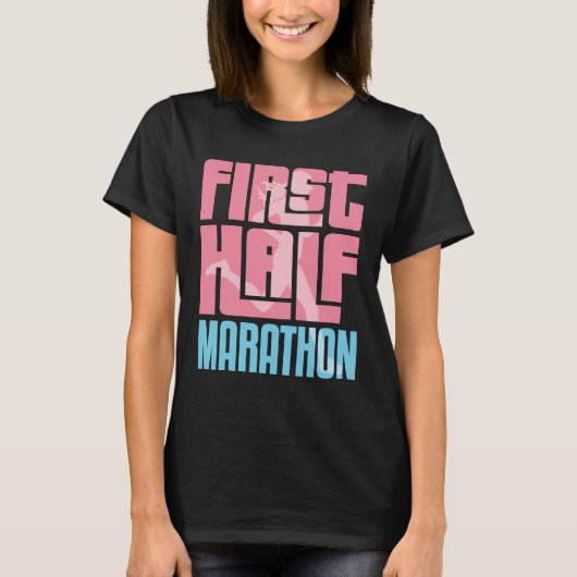 第1ハーフマラソン13.1ランナーレース Tシャツ (正面)