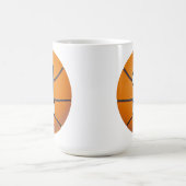 第1バスケットボールおよびプレーヤー コーヒーマグカップ (中央)