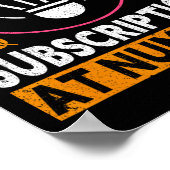 第1バドミントンおもしろい1号の定期購読 ポスター (角)