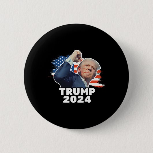 第1バンプレッド2024年 缶バッジ (正面)