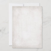 第1バースデーウィンターオネダーランド招待状 招待状 (裏面)